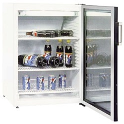 Kühlschrank mit Glastür, 200-l